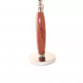 Support Rasoir Gentleman Barbier Acier Chromé