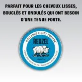 Cire Reuzel Bleue fixation forte à base d'eau 95g