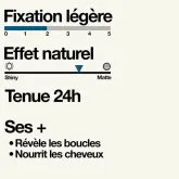 Crème coiffante boucle BIO Sapiens 100ml