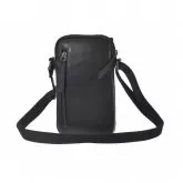 Sac bandoulière noir pour téléphone Greenburry
