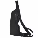 Sac bandoulière noir Crossover Greenburry