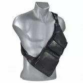 Sac bandoulière noir Crossover Greenburry